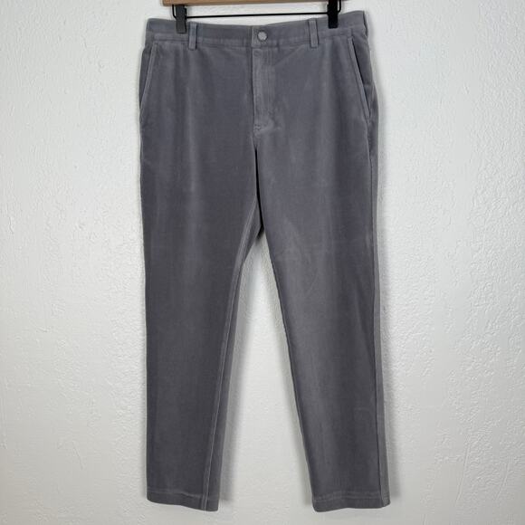 Redvanly Men's Collins Pull-On Corduroy Trouser Golf Pants in Shadow Sz Medium - Picture 2 of 5